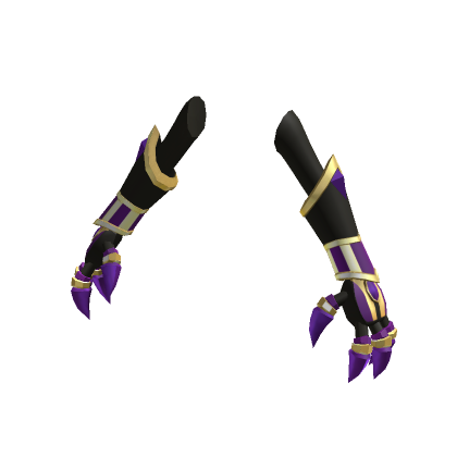 Ancient Egyptian Claws Black Purple Roblox Item Rolimon S