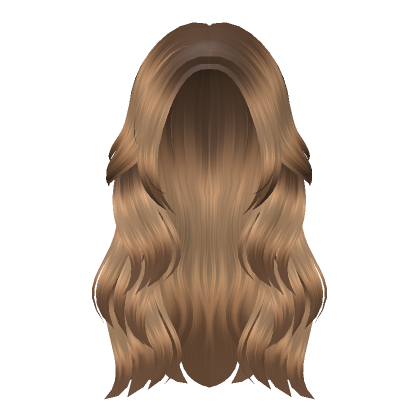 Long Wavy Hair In Multi Tone Brown Blonde Roblox