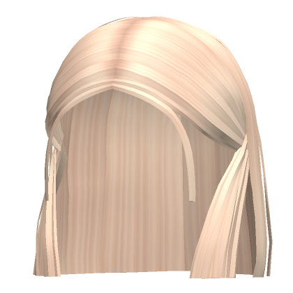 Basic Short Tucked Hair Blonde Roblox