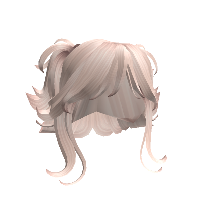 Y K Grunge Messy Layered Pigtails Platinum Blonde Roblox