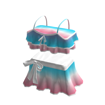Ruffle Bikini Trans Roblox
