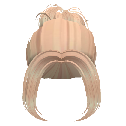 Blonde Y2K Messy Bun Roblox Item Rolimon S