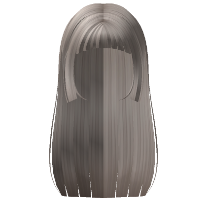 Popular Straight Long Hime Cut Hair In Ash Blonde Roblox