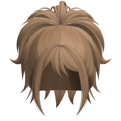 Messy Gyaru Anime Ponytail Dark Blonde Roblox