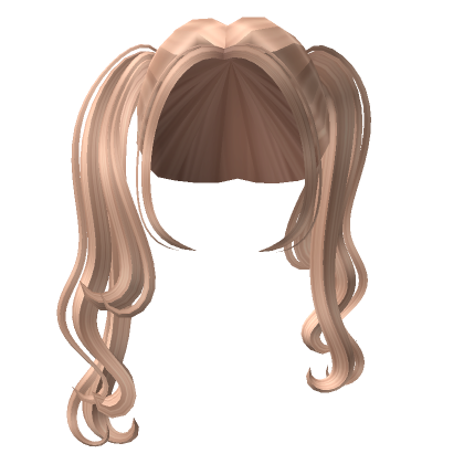 Messy Long Cute Pigtails In Blonde Roblox