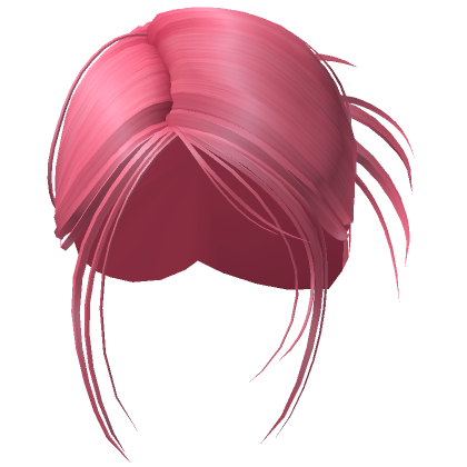 Geek Chic Messy Bun Hot Pink Roblox