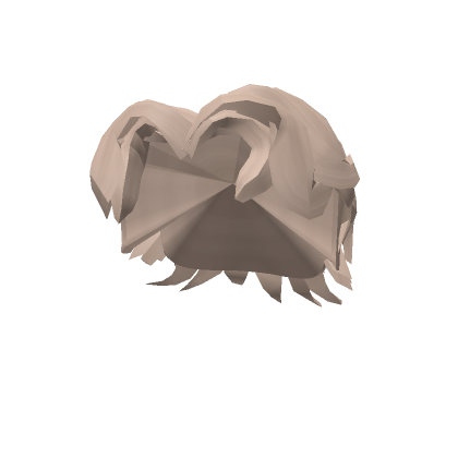 Blonde Middle Parted Mullet Roblox