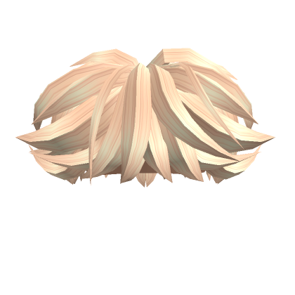 Blonde Messy Bedhead Hair Roblox