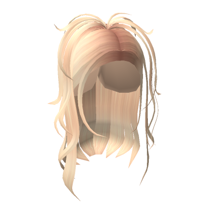 Y2k Messy Wavy Sleeked Ponytail In Blonde Roblox Item Rolimon S