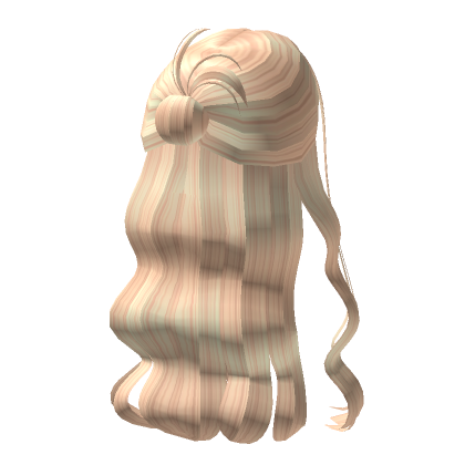 Blonde Luxurious Preppy Hair W Strands Roblox