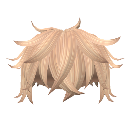 Messy Blonde Hair Roblox Item Rolimon S
