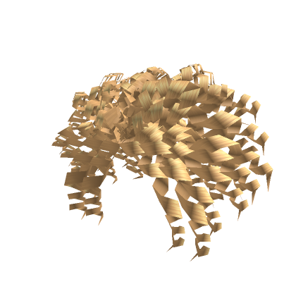 Curly Ponytail Blonde Extensions Roblox Item Rolimon S