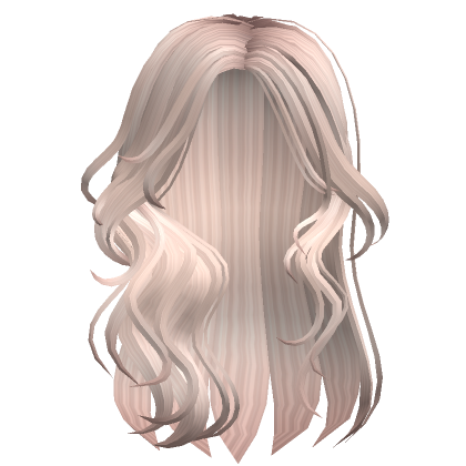 Natural Messy Layered Anime Hair Platinum Blonde Roblox