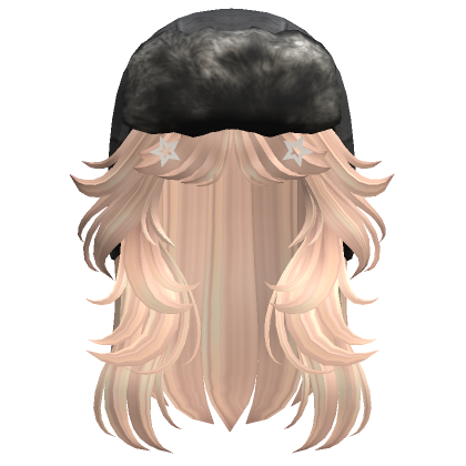 Wolfcut W Ushanka In Blonde Roblox