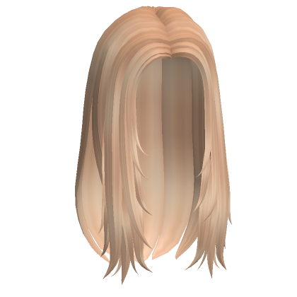 Long Scruffy Hair Blonde Roblox
