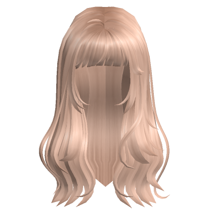 Blonde Long Wavy Choppy Bang Roblox Item Rolimon S