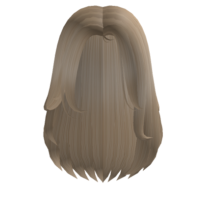 Elegant Flowing Hair In Blonde Roblox