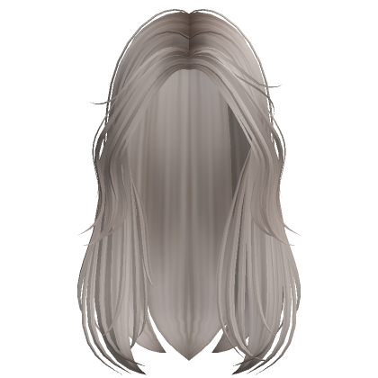 Long Layered Preppy Wispy Hair Ash Blonde Roblox