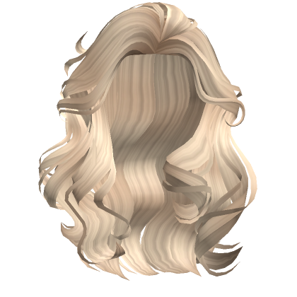 Casually Tossed Messy Hair Blonde Roblox