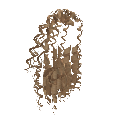 Curly Extensions Blonde Roblox
