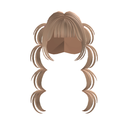 Cute Blonde Pigtails With Bows Roblox Item Rolimon S