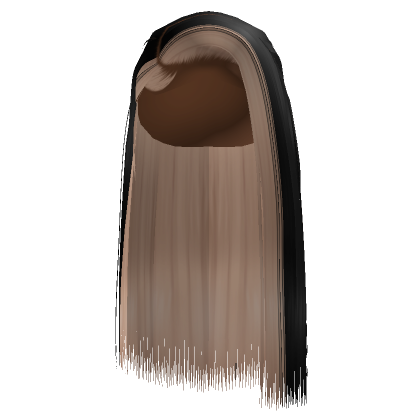 Side Part Silk Press In Blonde Skunk Stripe Roblox Item Rolimon S