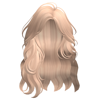 Loose Wavy Hairstyle Blonde Roblox