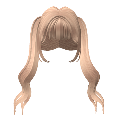 Blonde Flowy Doll Pigtails Roblox