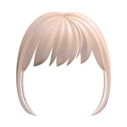Blonde Swept Bangs Roblox