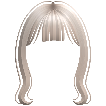 Platinum Blonde Bangs Roblox