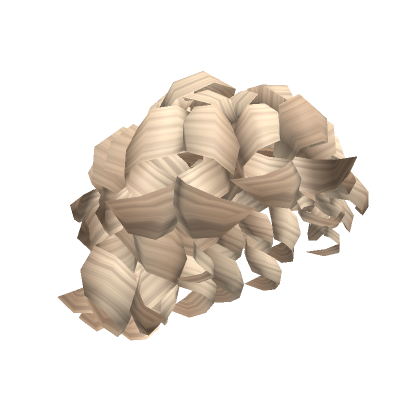 Curly Mullet Blonde Roblox Item Rolimon S