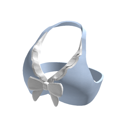 Cute Doll Bikini Top Blue Roblox