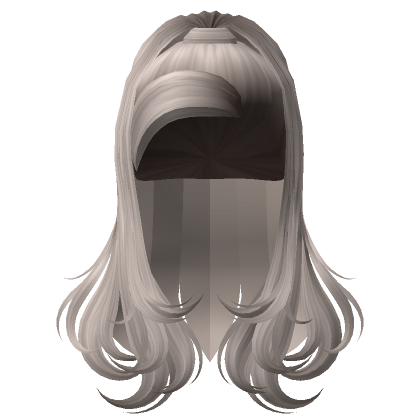 Silky Celebrity High Ponytail Ash Blonde Roblox