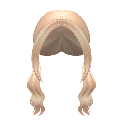 Blonde Low Wavy Pigtails Roblox Item Rolimon S