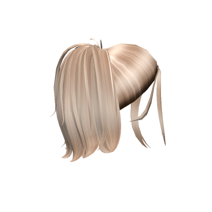 Y2K Spiky Flipped Ponytail In Blonde Roblox Item Rolimon S