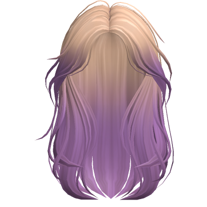 Soft Layered Wolfcut Blonde To Purple Roblox Item Rolimon S