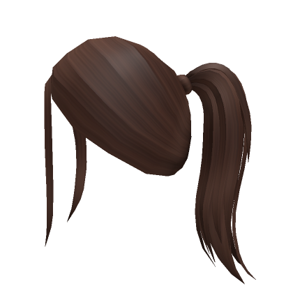 Brown Flowy Ponytail Roblox Item Rolimon S