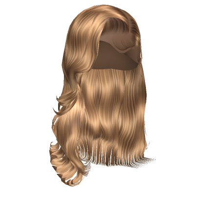 퓖 Blonde Balayage Wavy Side Part Blowout Roblox