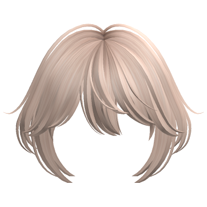 Platinum Blonde Anime Straight Bangs Roblox