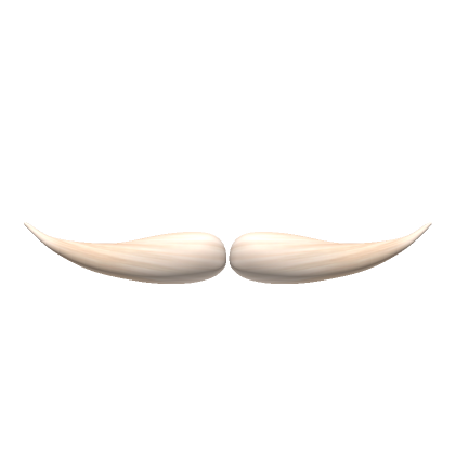 Blonde English Mustache Roblox