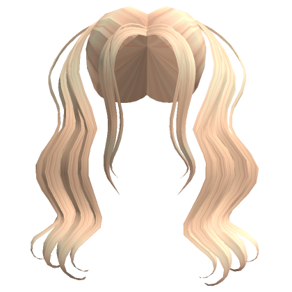 Y K Messy Anime Ponytails Blonde Roblox Item Rolimon S