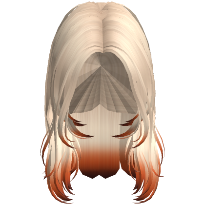 Hauntingly Messy Hair In Blonde Fox Ombre Roblox