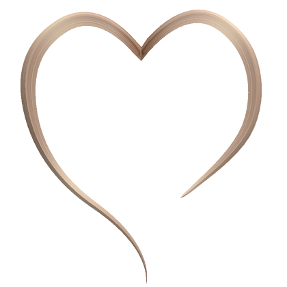 Cute Heart Cowlick Blonde Roblox