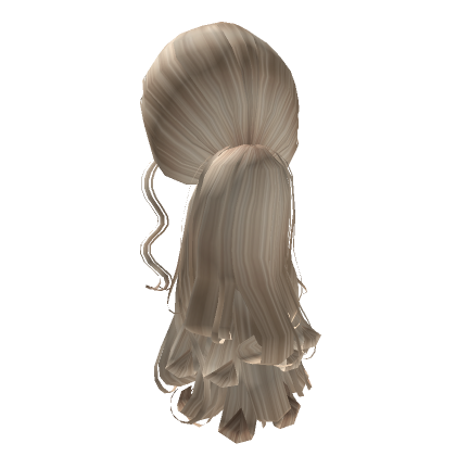 Low Layered Ponytail In Blonde Roblox