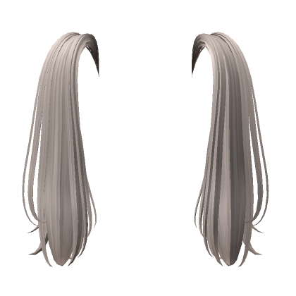 Playful Pigtails In Ash Blonde Roblox