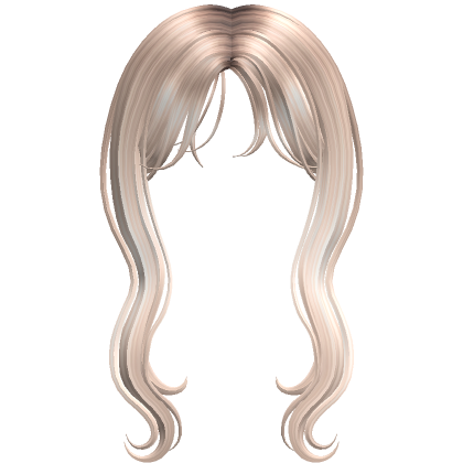Long Curtain Bangs Platinum Blonde Roblox Item Rolimon S