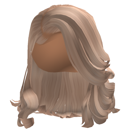Fluffy Side Part In Blonde Roblox