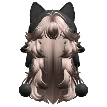 Wolfcut Hair W Cat Ushanka Blonde Brown Roblox