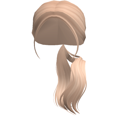 Low Wavy Side Ponytail In Blonde S Code Price Rblxtrade