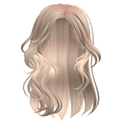 Natural Messy Layered Anime Hair Blonde Roblox Item Rolimon S